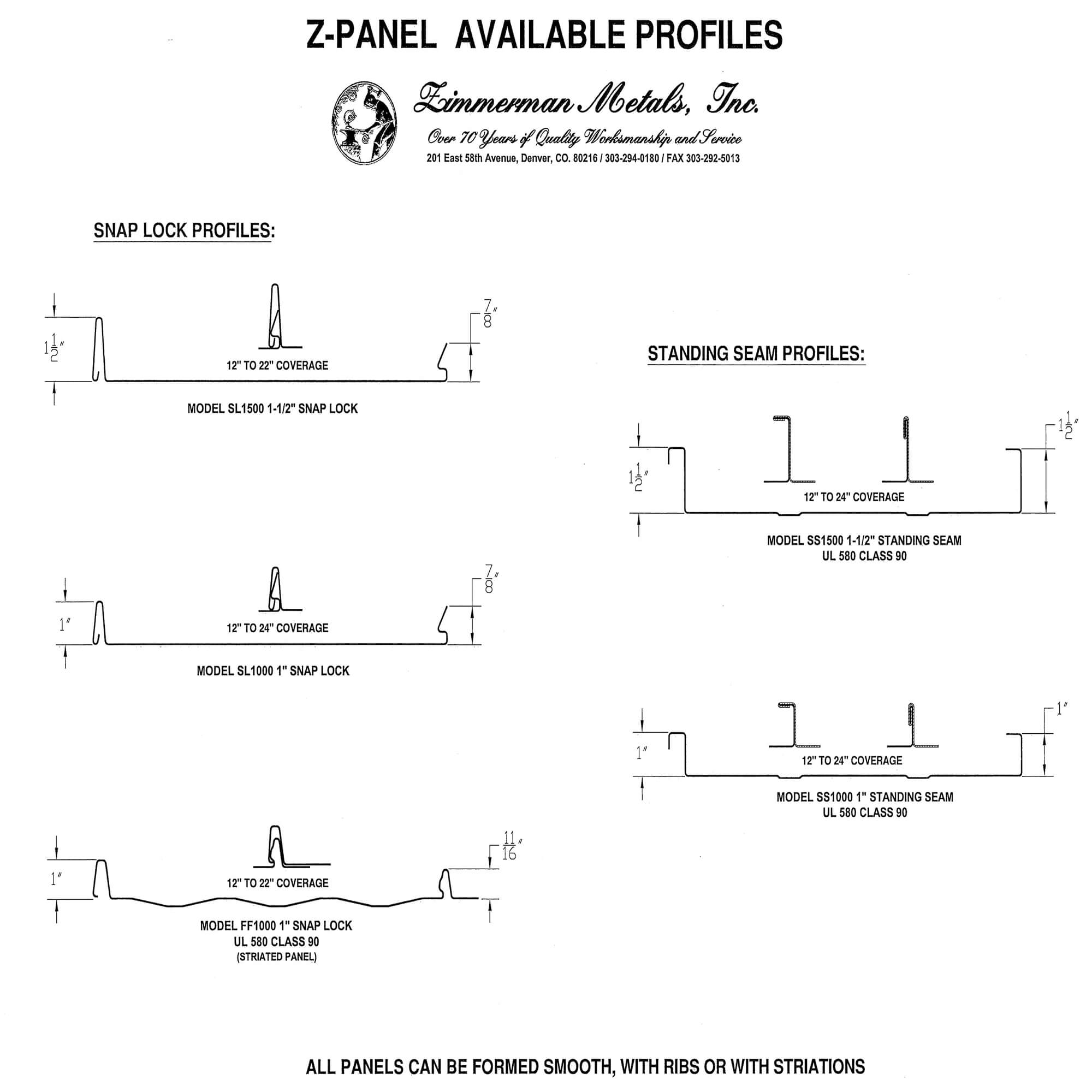 Z-Panel-Profiles-2014 - ez metal